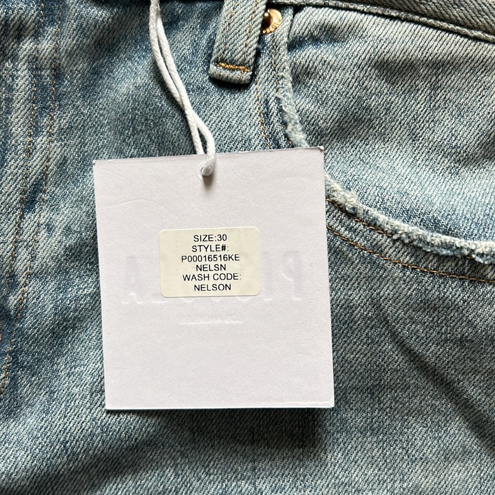 NWT Pistola Bobbie Jean IN Nelson Wash with Crossover Waist, Size 30 - Picture 6 of 14